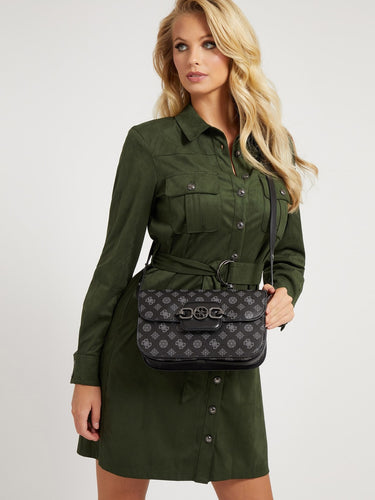 Guess Handtasche Schultertasche Hensely 4g logo peony HWPM8378210-CMT